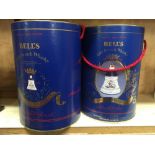 2 X 75cl BOTTLES, BELLS OLD SCOTCH WHISKY 1990 COMMEMORATING PRINCESS EUGENIE & PRINCESS BEATRICE