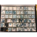 BOX OF BLUE TOPAZ GEMSTONES