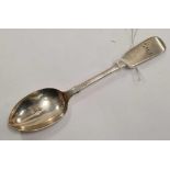 EXETER SILVER - A VICTORIAN SPOON 1841