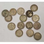 FIFTEEN SILVER 3 PENCE'S