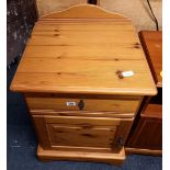 PINE BEDSIDE CABINET