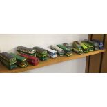 QTY OF BUSES BY DINKY, CORGI & OTHER MAKERS