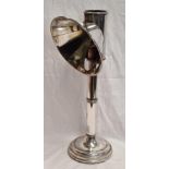SILVER COLOURED STUDENTS PERPETUAL CANDLE LAMP, NOT KNOWN IF COMPLETE