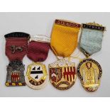 3 MASONIC BADGES