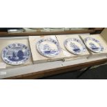 COLLECTION OF WEDGWOOD 'GREAT RACING CLIPPERS' PLATES, WITH CERTIFICATES OF AUTHENTICATION