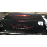 BOX OF KNIGHT RIDER THE ULTIMATE COLLECTION, THE COMPLETE SERIES ON 26 DISC'S ALL IN COLLECTORS BOX