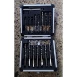 LITHIUM ION RATCHET DRIVER, MULTI ANGLE SCREW DRIVER & A COBALT DRILL BIT SET - NEW IN BOXES