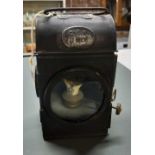 SMALL PARAFFIN LAMP WITH BURNER, MARKED GR 1942