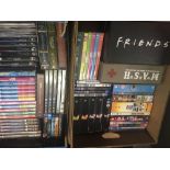 2 CRATES OF DVD'S INCL; BOX SETS