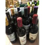 CARTON OF SPANISH RED TABLE WINE RIOJA ETC