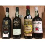 4 BOTTLES OF VARIOUS MADEIRA WINES