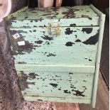 WOOD PAINTED CABINET