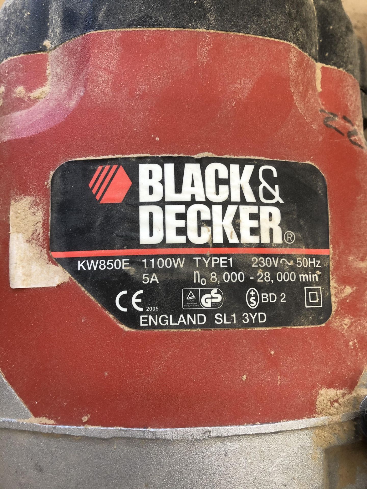 Black & Decker KW850E Plunge Router - Image 3 of 3