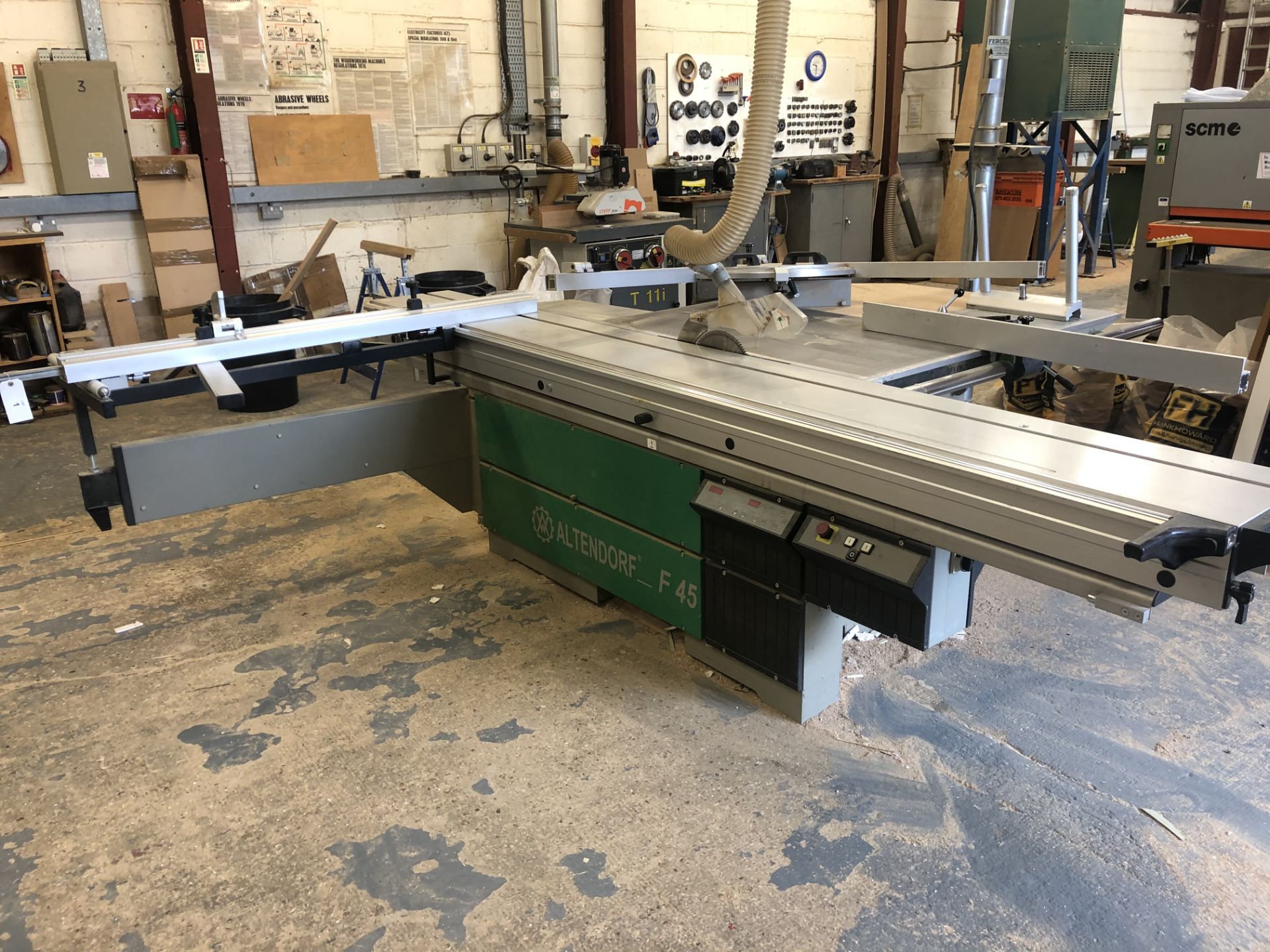 Altendorf F45 CE Sliding Table Saw with Altendorf Duplex Mitre Fence - Image 2 of 10