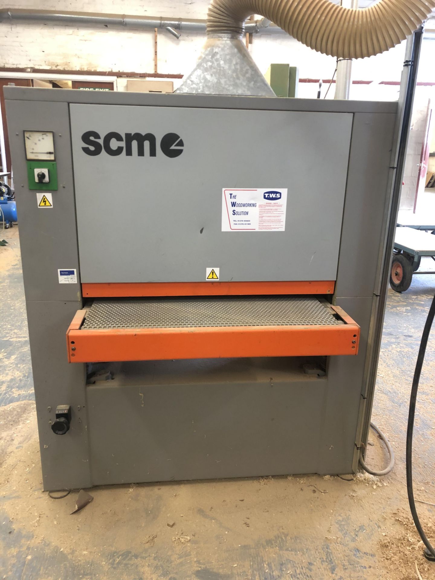 SCM Uno Through-Feed Wide Belt Sander