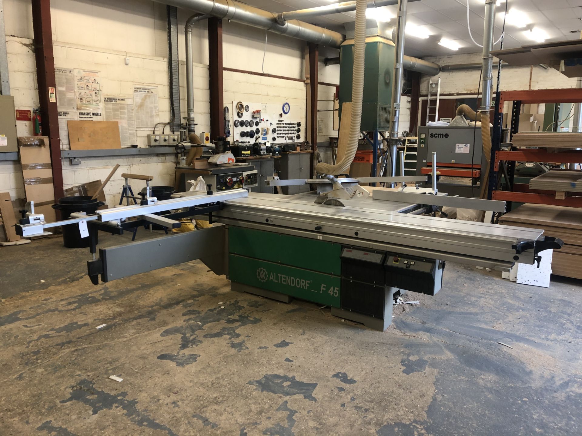 Altendorf F45 CE Sliding Table Saw with Altendorf Duplex Mitre Fence - Image 3 of 10