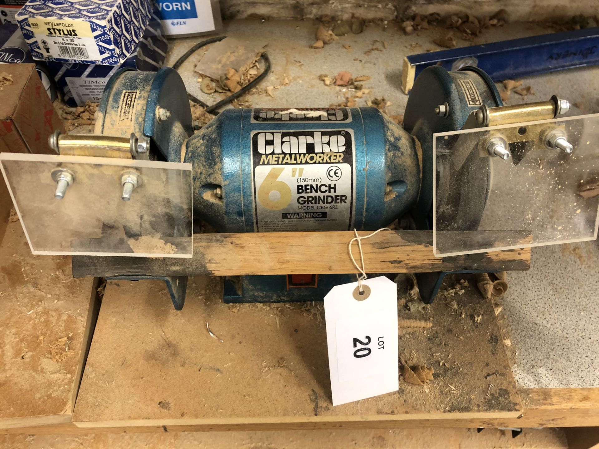 Clarke CBG6RZ 6" / 150mm Bench Grinder