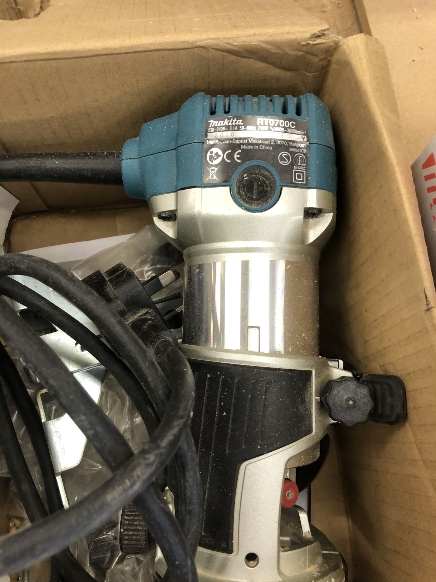 (3) Makita RT0700C 1/4 Router Trimmers - Image 3 of 6