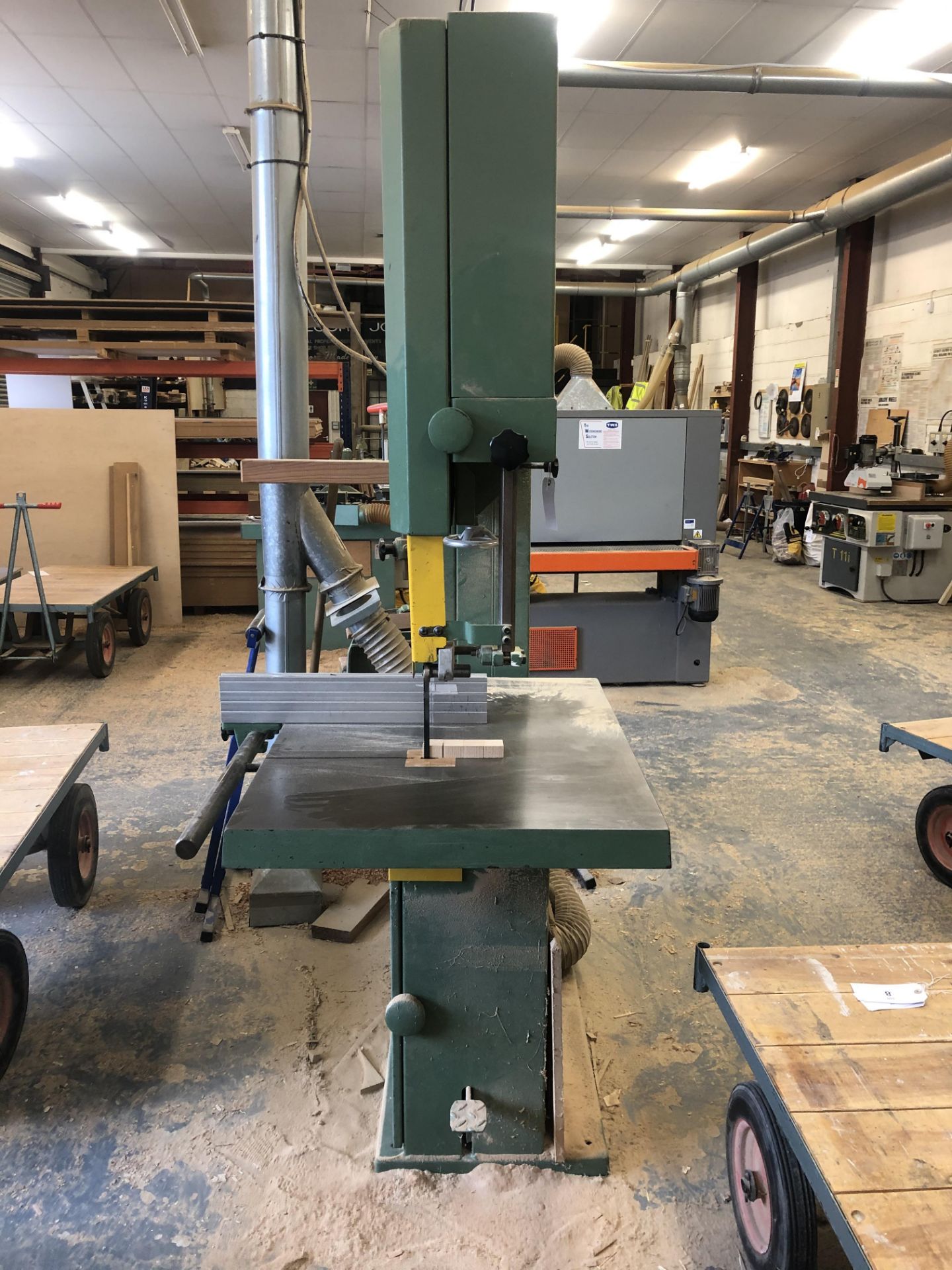 Wadkin Bursgreen Vertical Bandsaw - Image 2 of 6