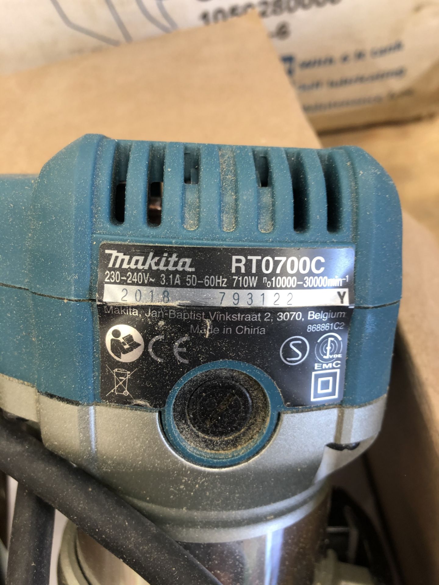 (3) Makita RT0700C 1/4 Router Trimmers - Image 5 of 6