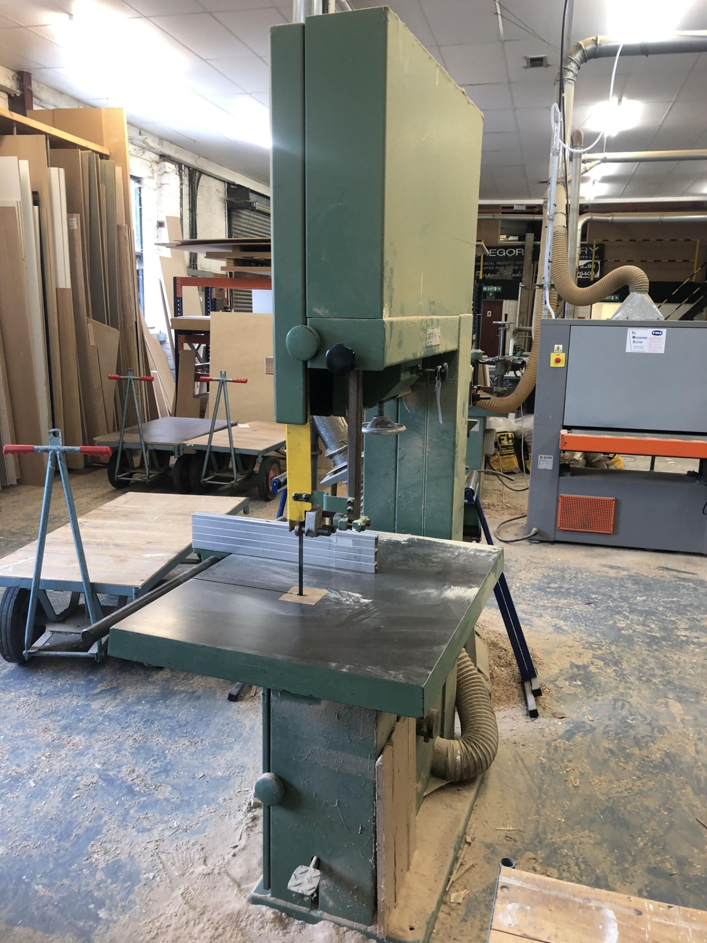 Wadkin Bursgreen Vertical Bandsaw