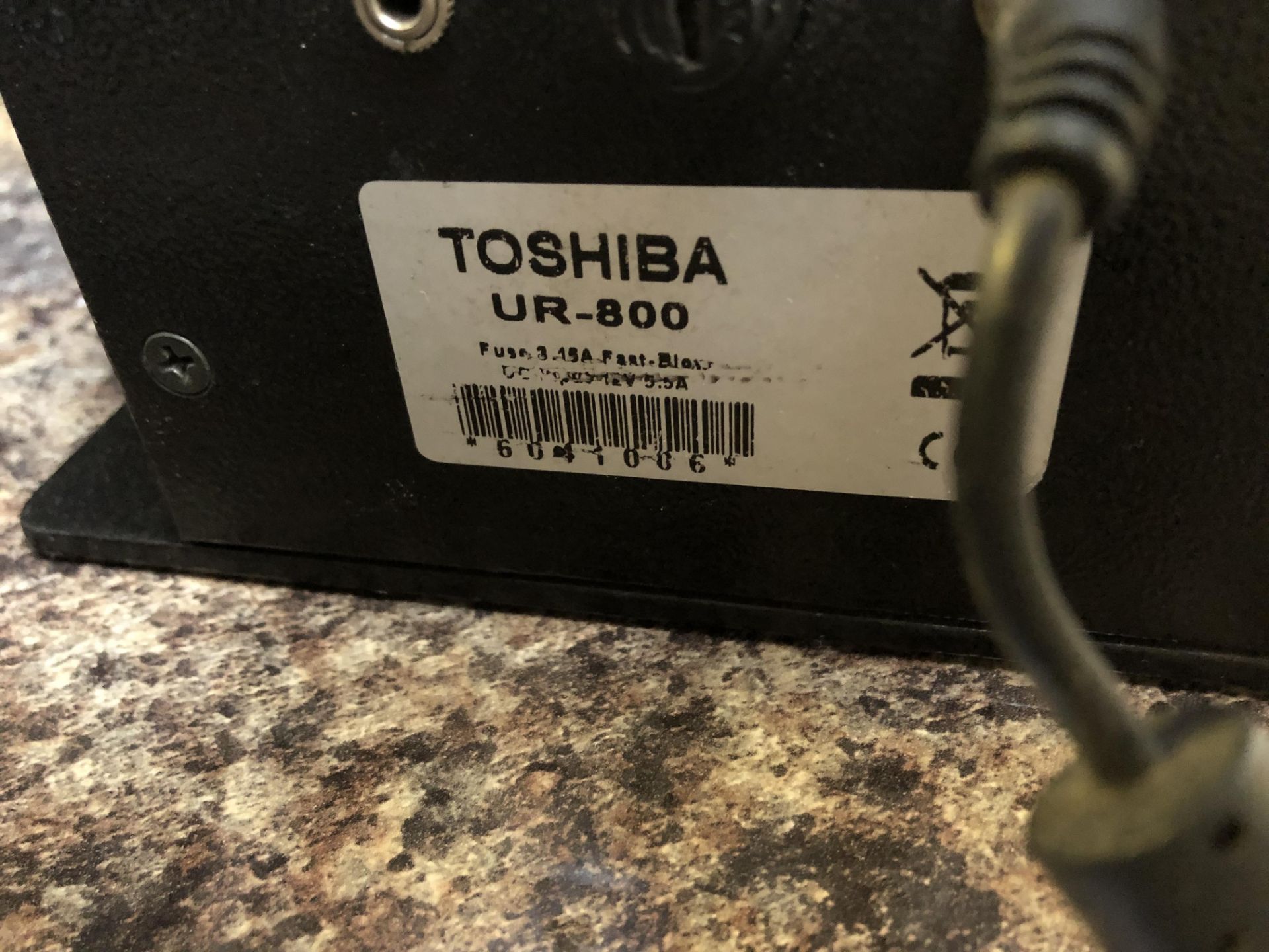 Toshiba B-EX6 Thermal Transfer Barcode Printer & Label Rewinder - Bild 3 aus 3