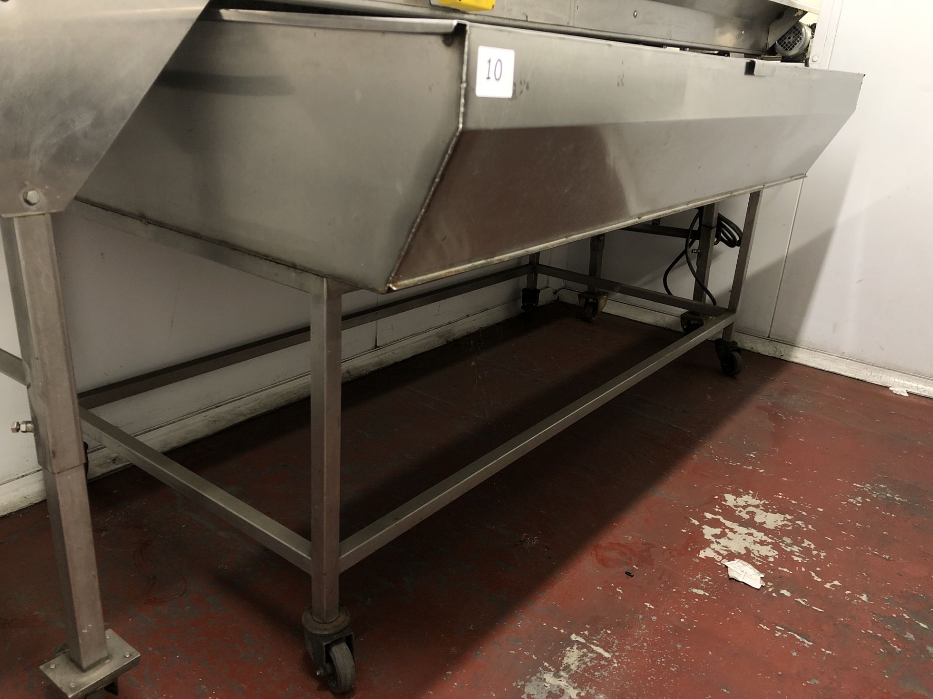 Stainless Steel Mobile Trough - Bild 3 aus 3