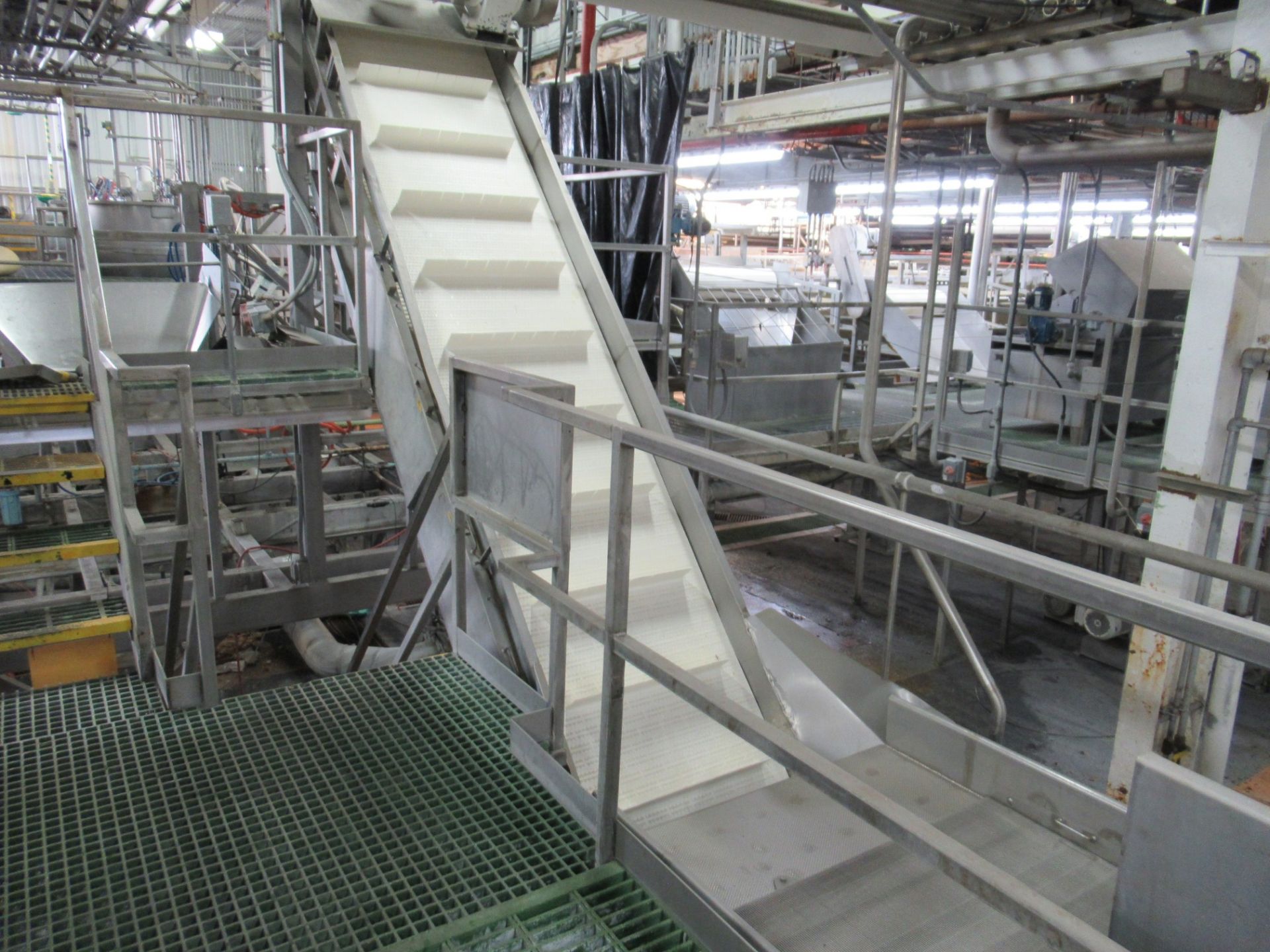 Shaker Discharge Elevating Conveyor