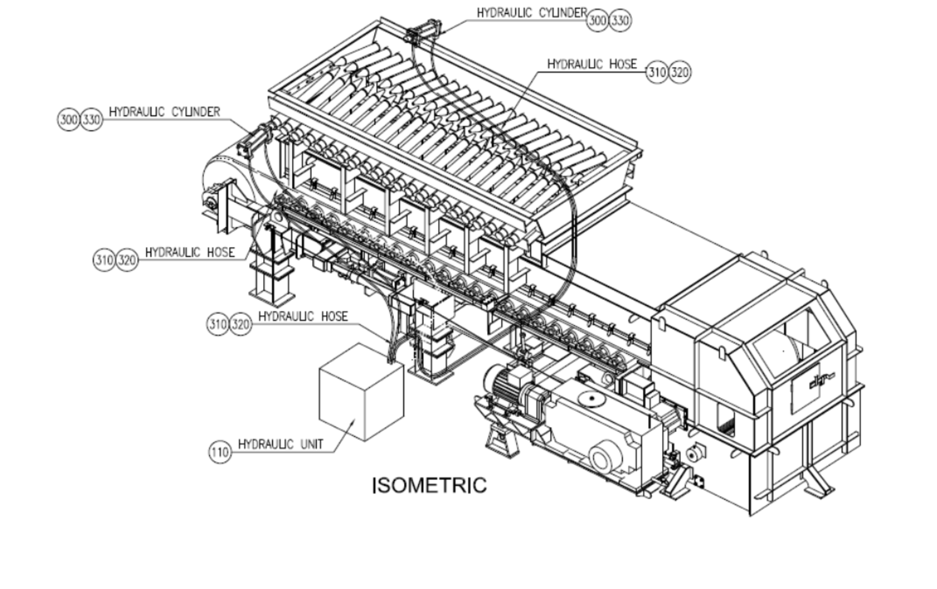 (4) Tertiary Belt Feeders