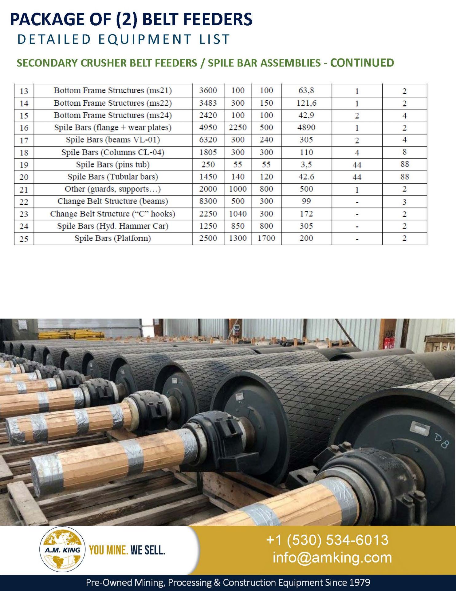 (2) Secondary Belt Feeders - Image 4 of 4