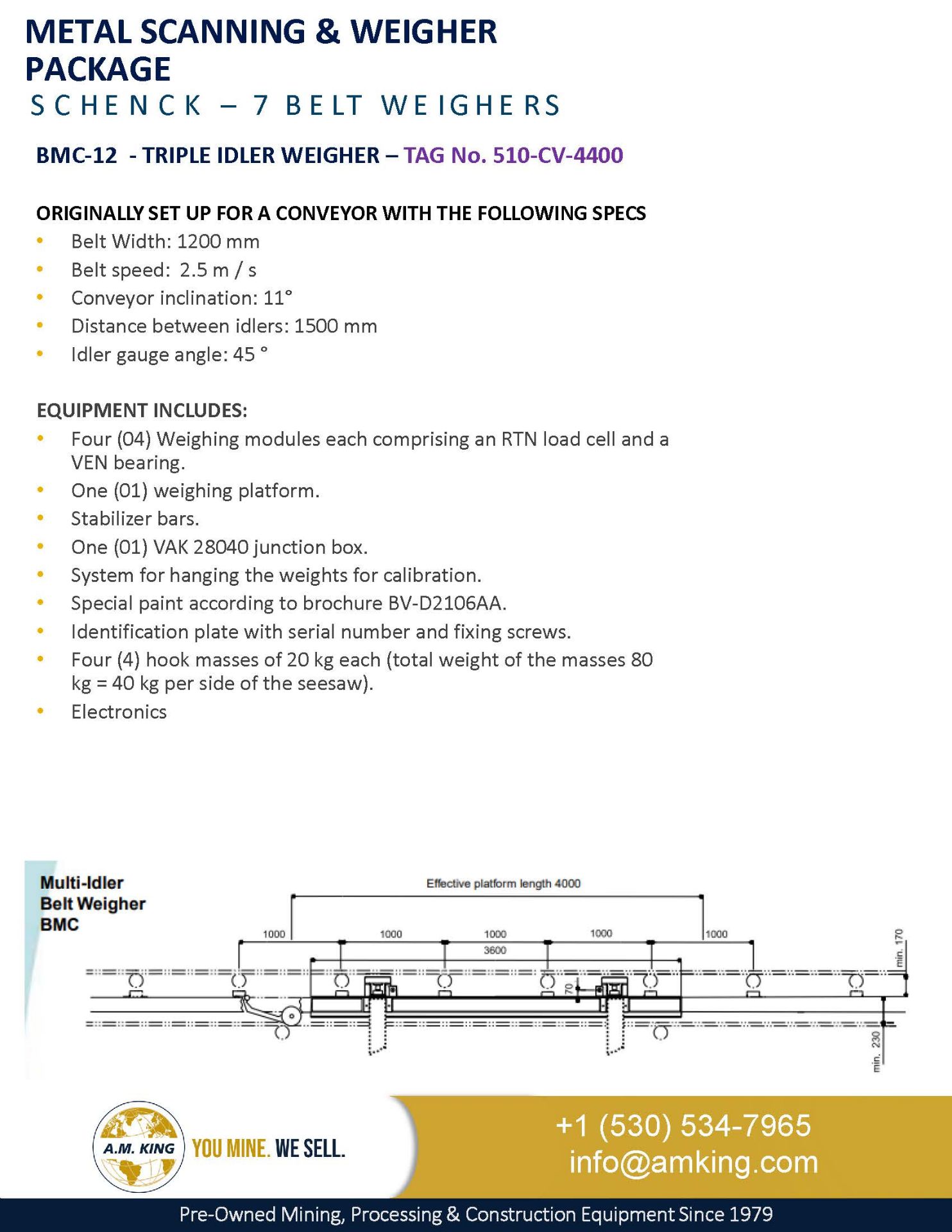 Belt Weigher & Metal Scanning Systems - Image 11 of 14