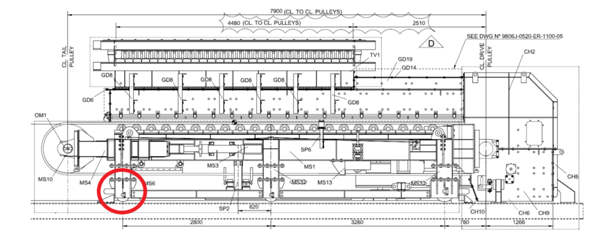 (2) Agglomeration Belt Feeders