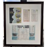 Framed Menu - 'World Famous Cliff House' and Inserts