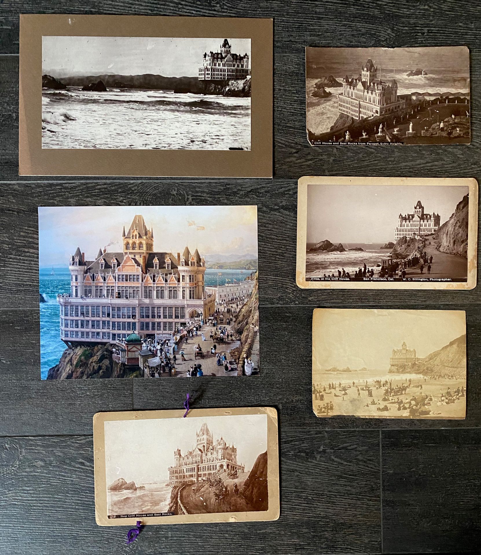Assorted Vintage Photos, Prints, & Cabinet Cards of 3rd Cliff House - Image 2 of 2