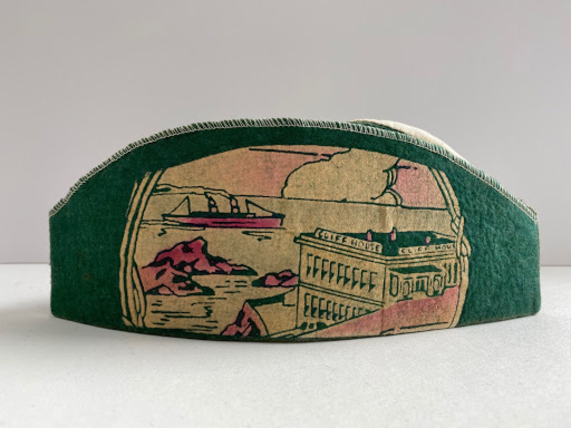 Vintage Original Cliff House Felt Cap - Image 2 of 2