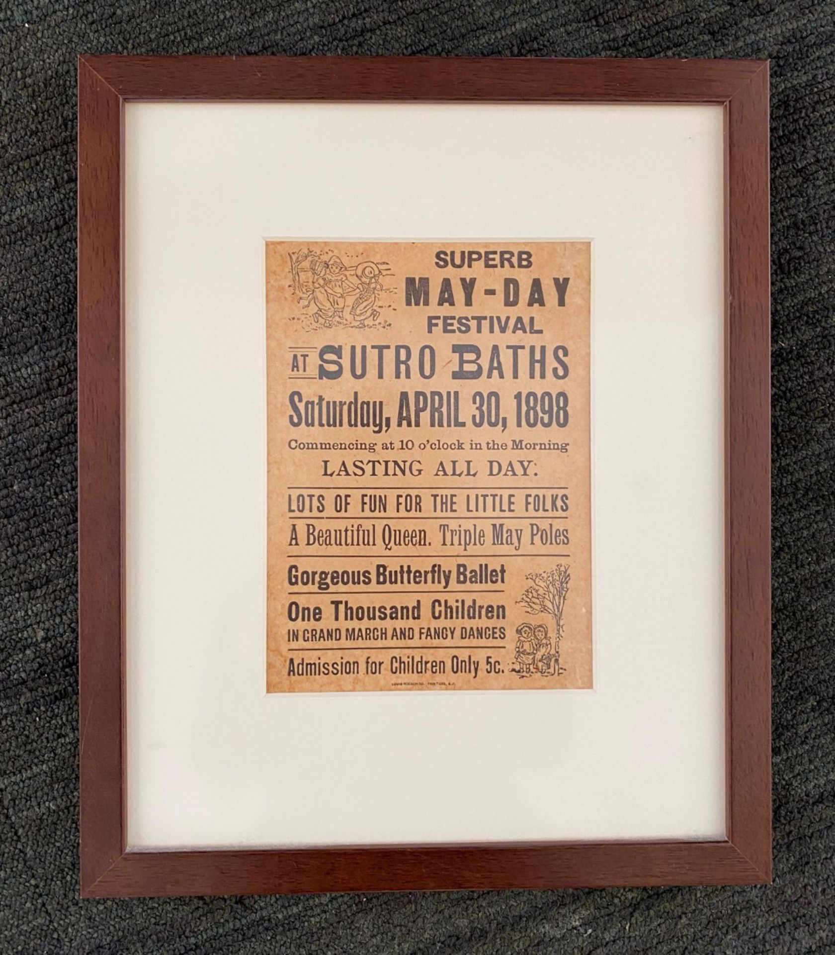 Framed Poster - Sutro Baths