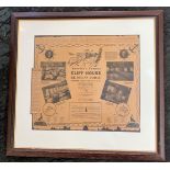 Framed Newspaper Clipping