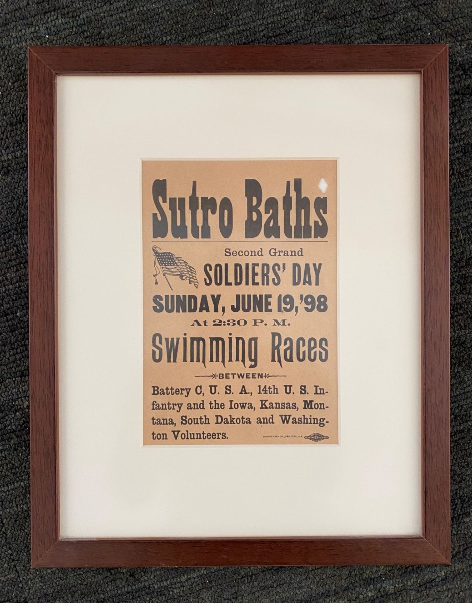 Framed Poster - Sutro Baths