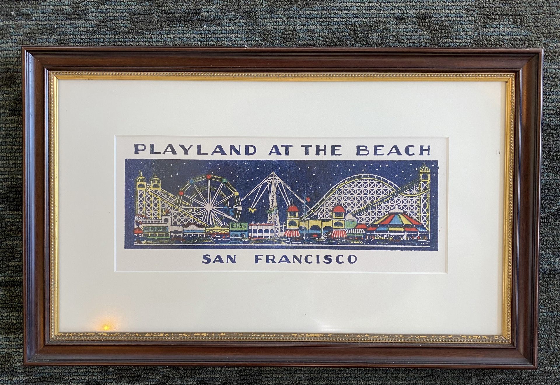 Playland at the Beach Poster