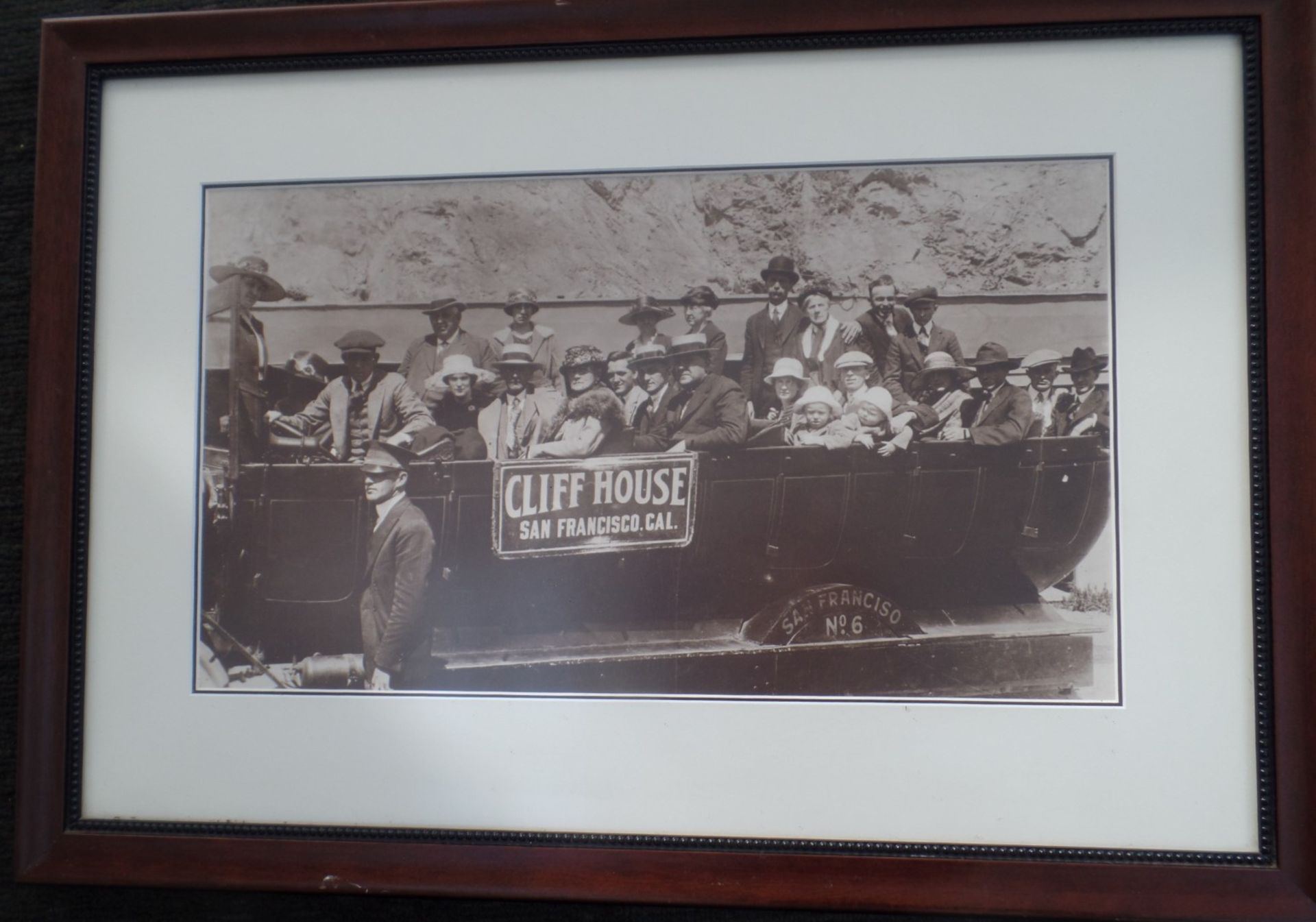 Framed Photos - Groups of people in Cliff House Shuttles - Image 2 of 3