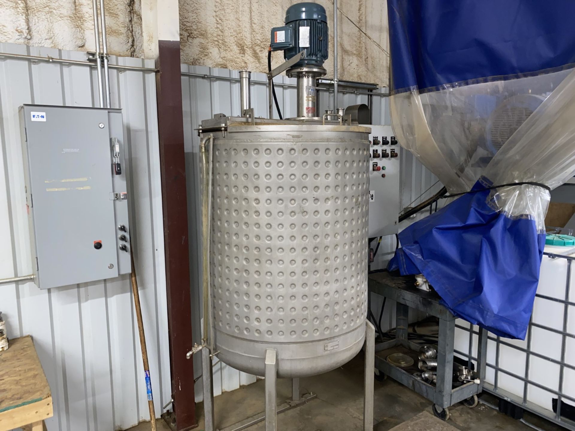 Jacketed Stainless Mix Tank - Image 6 of 6