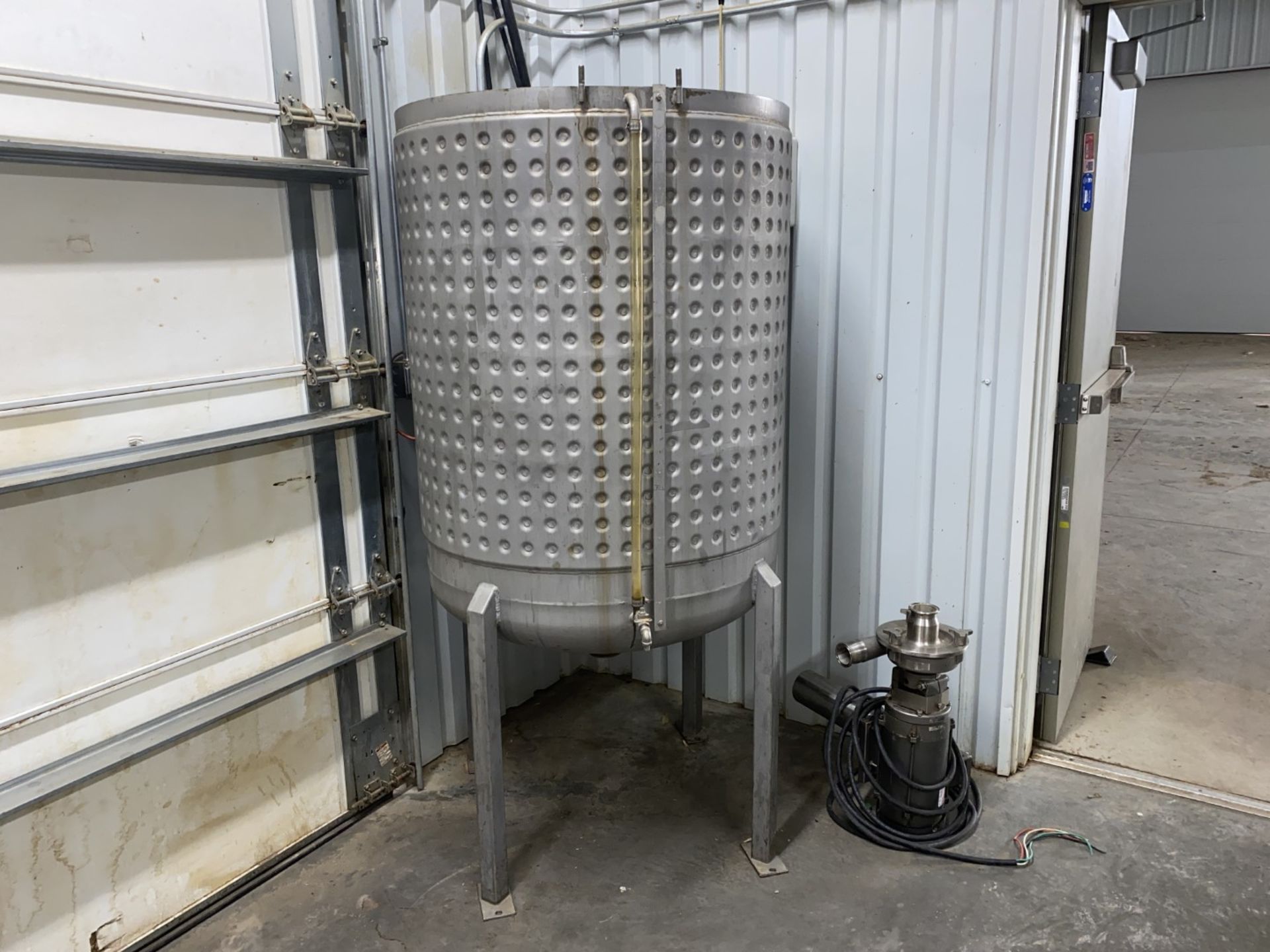 Jacketed Stainless Mix Tank