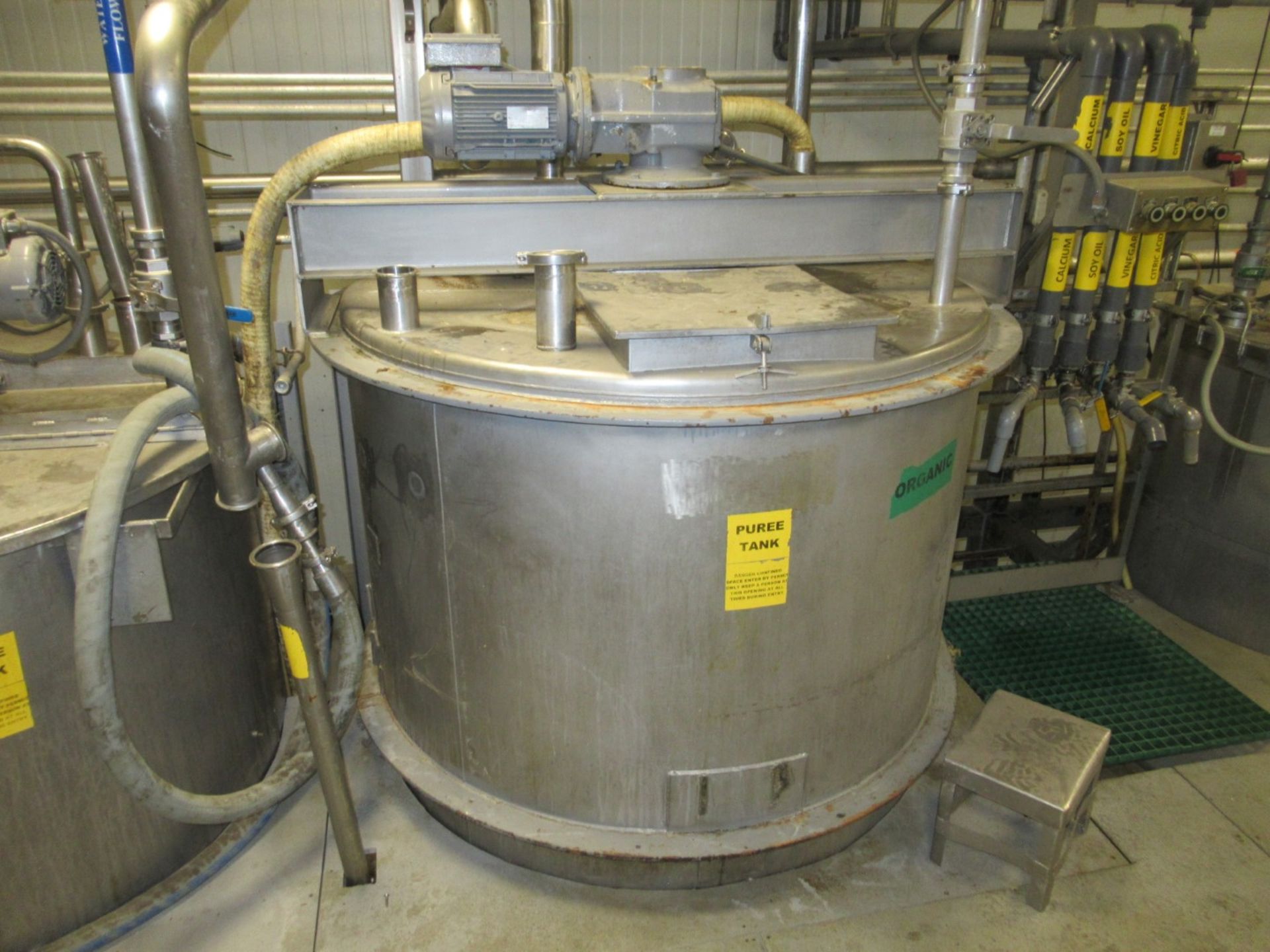 Stainless Puree Tank