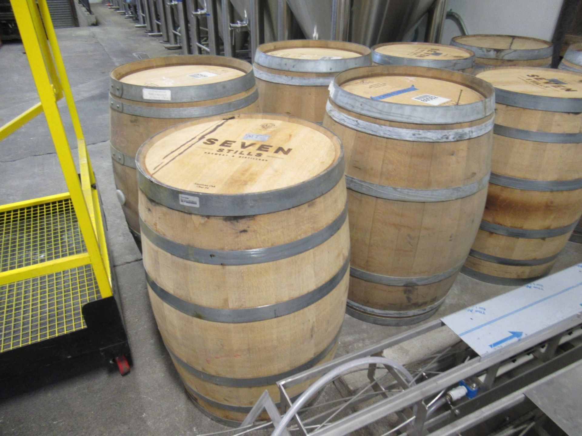 Wood Barrels - Image 2 of 4