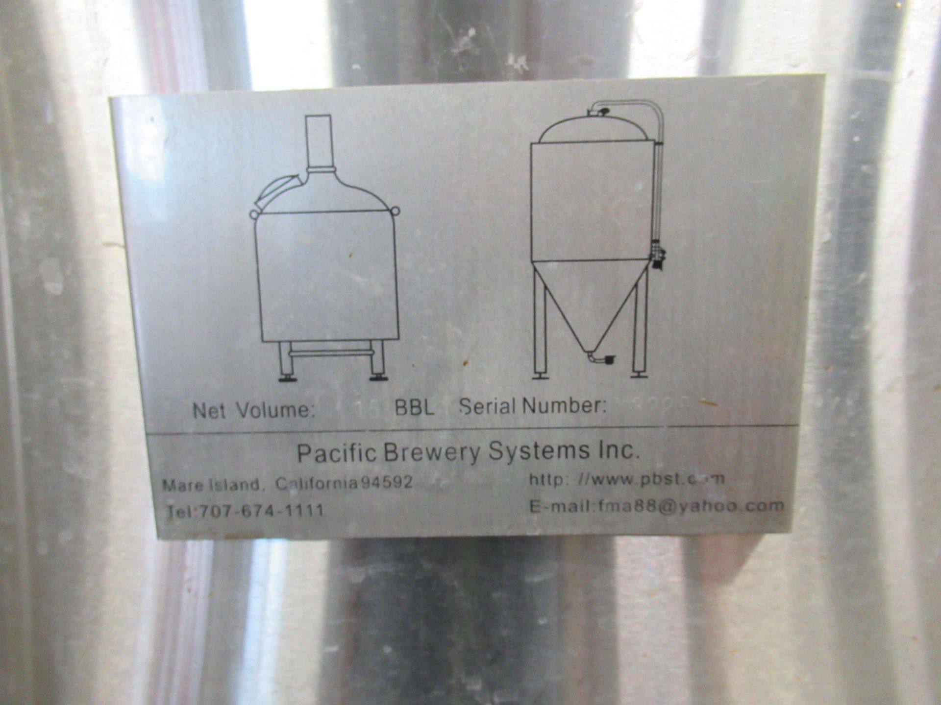 15BBL Brite Tank - Image 9 of 9