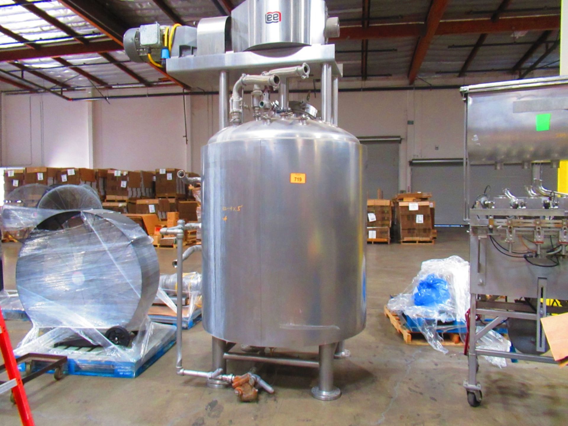 Jacketed Mix Tank