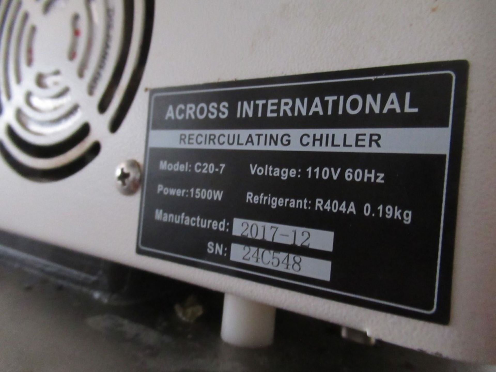 Recirculating Chiller - Image 2 of 2