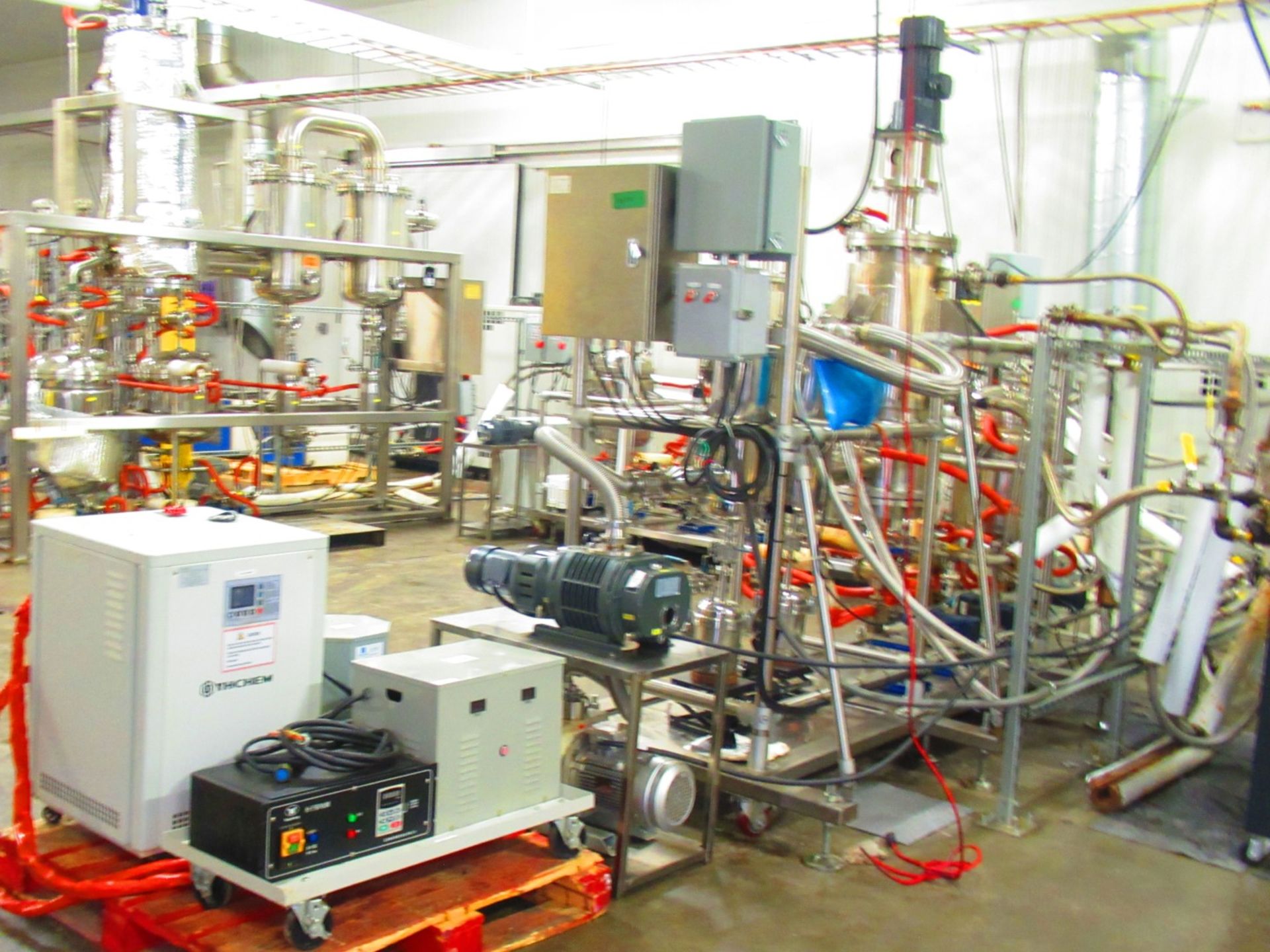 Single Stage Wipe Film Molecular Distillation Skid - Image 8 of 14