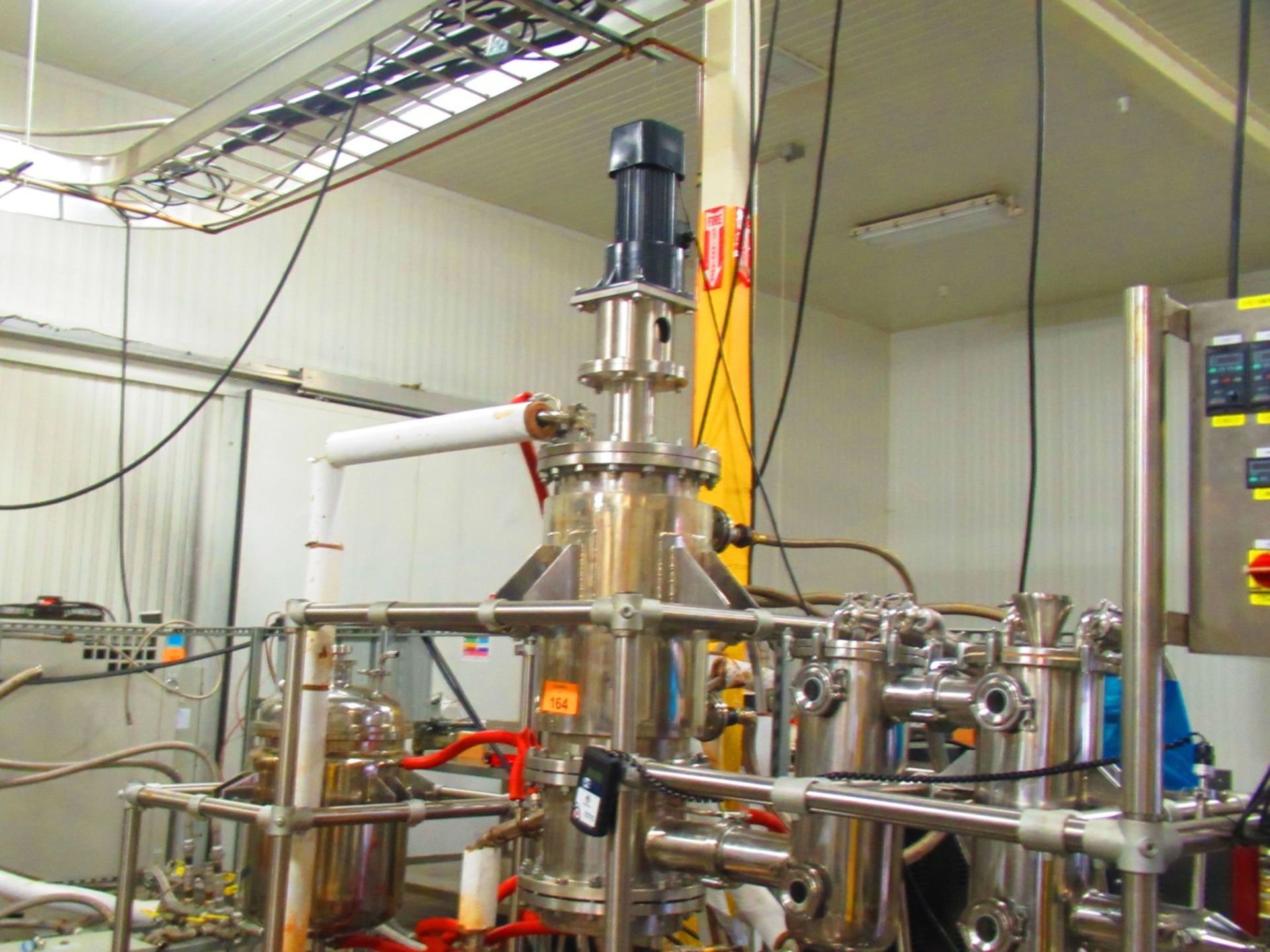 Single Stage Wipe Film Molecular Distillation Skid - Image 6 of 14