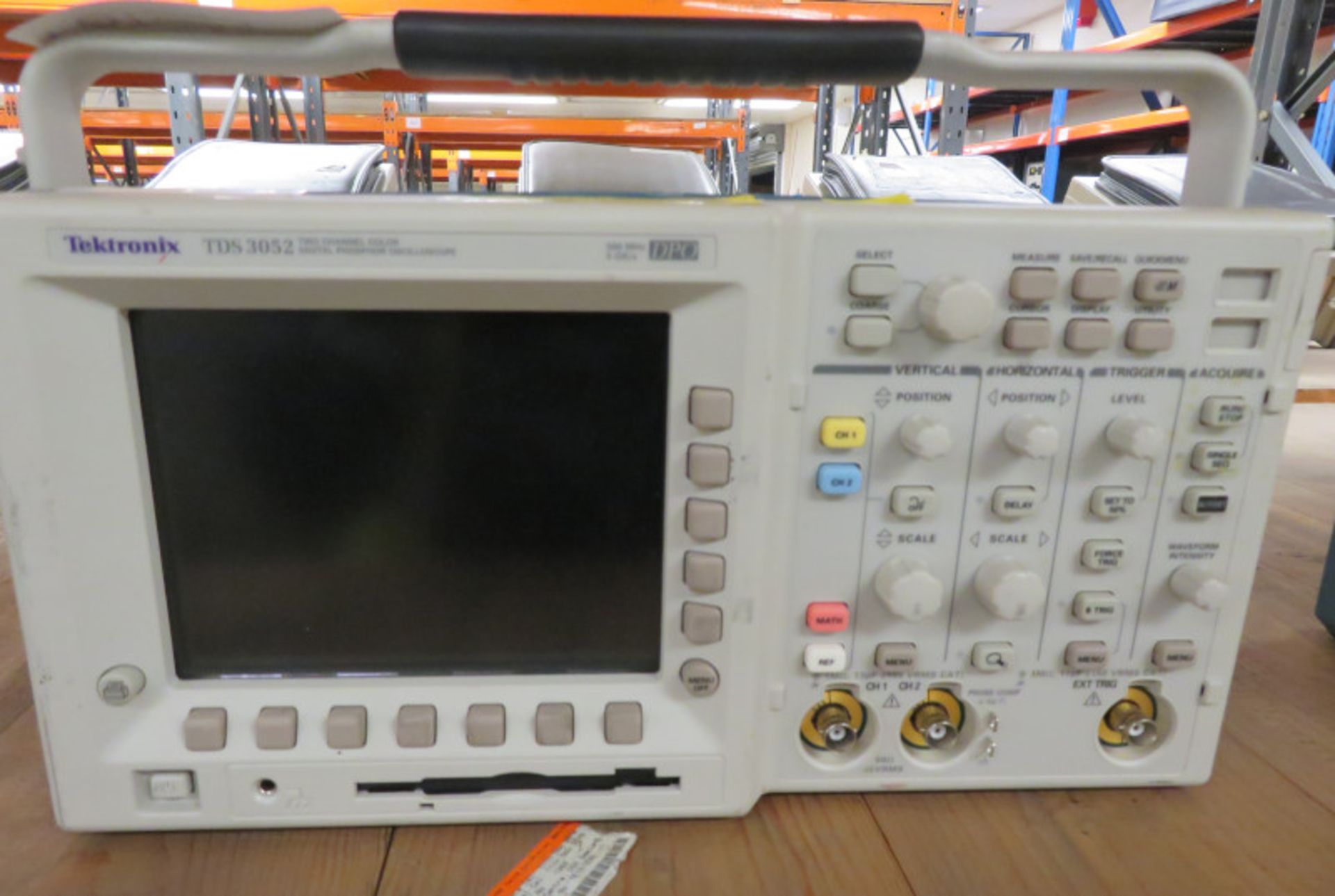 Tektronix TDS 3052 Two Channel Color Digital Phosphor Oscilloscope- 500MHz - 5GS/s - Image 2 of 3